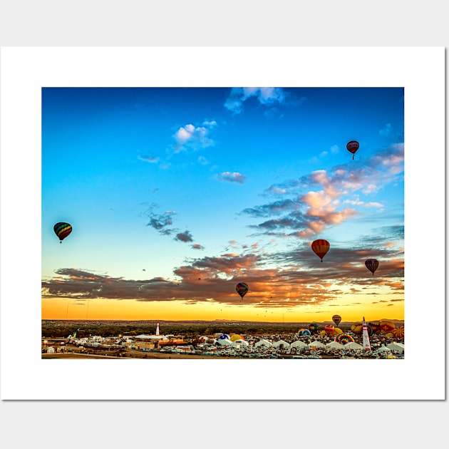 Albuquerque Hot Air Balloon Fiesta Wall Art by Gestalt Imagery